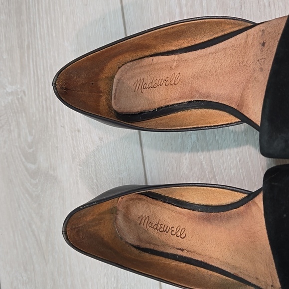 Madewell Women Leather The Pointed Toe Flats shoes sz 7 - Picture 5 of 14